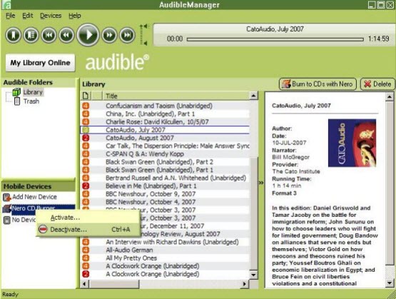 audible manager
