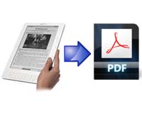 how to convert Kindle AZW eBooks to PDF format