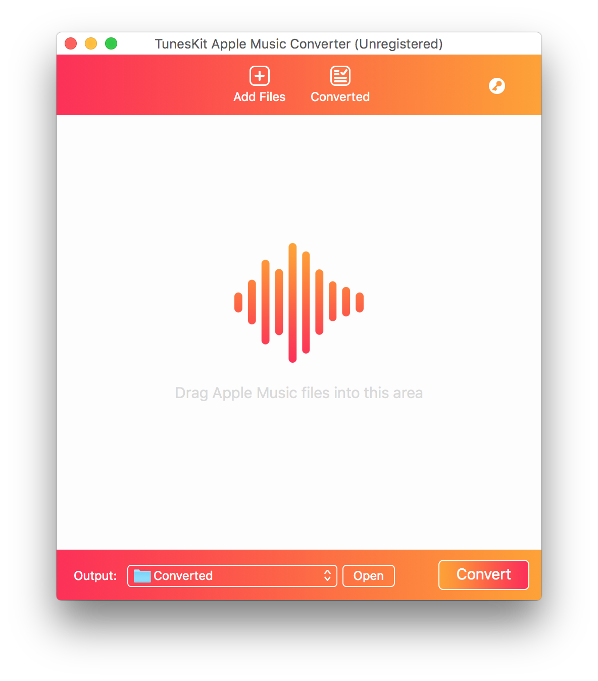 Apple music converter for mac interface