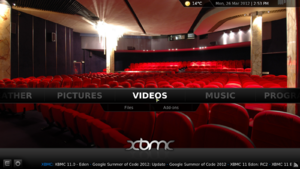 xbmc player, m4v to xbmc