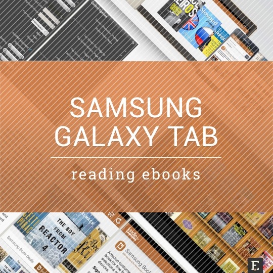read iBook ePub files on Samsung Galaxy Tab Pro S