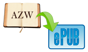 AZW to ePub converter