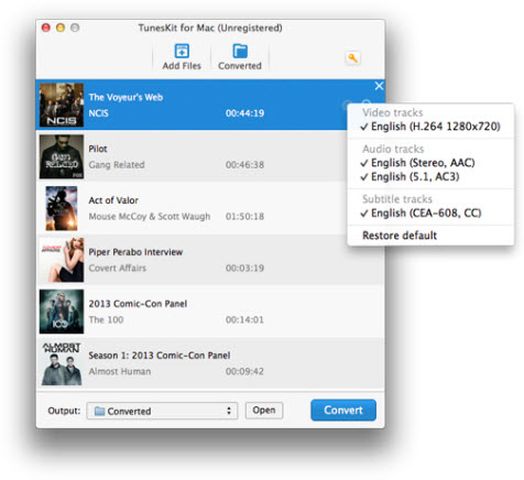 iTunes drm media converter for mac