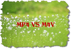  M4V VS MP4