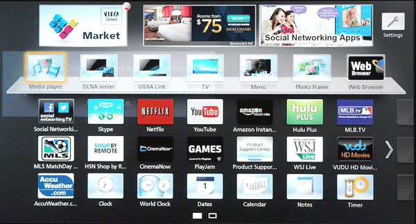 movie apps on panasonic smart tv