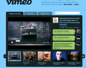 vimeo videos player