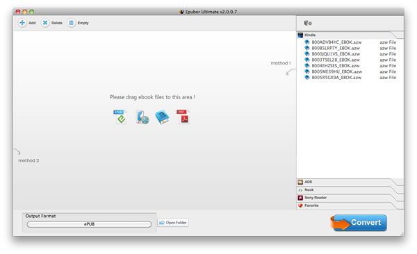 ePubor eBook Converter for Mac