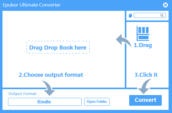 convert kindle ebook to epub, pdf, mobi